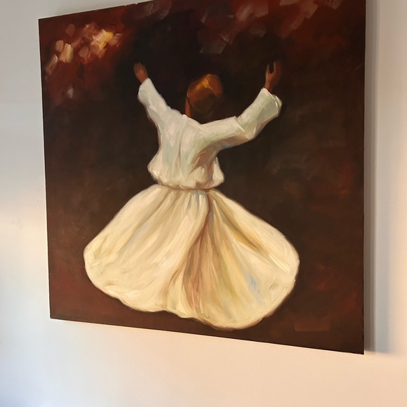Whirling Dervish on canvas - Picture 6 of 8